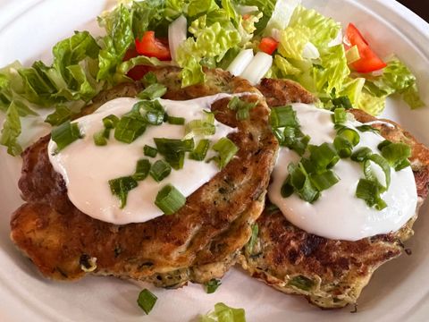 Mucver (Zucchini Pancakes)