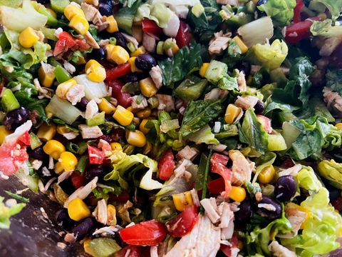 Taco Salad with Lime Vinaigrette