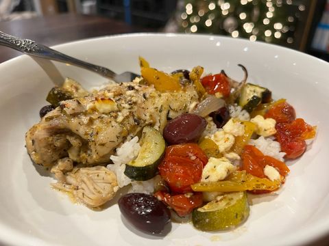Greek Sheet Pan Chicken